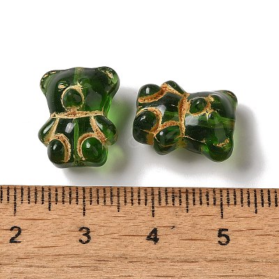 Transparent Lampwork Beads LAMP-P065-06A-03-1