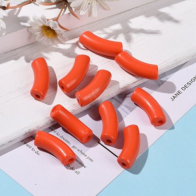 Opaque Acrylic Beads SACR-S677-016-1