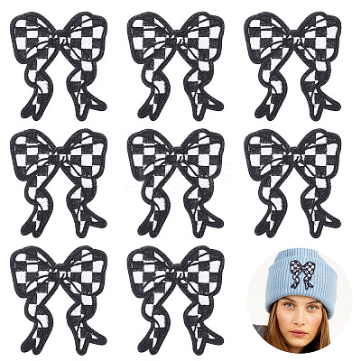 8Pcs Polyester Clothing Patches DIY-TA0015-30A-1