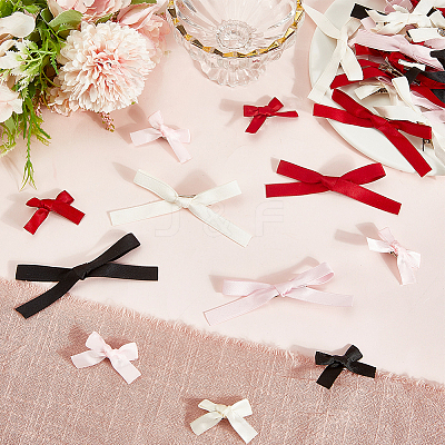 Styles Bowknot Polyester Alligator Hair Clips PHAR-SP0001-11-1