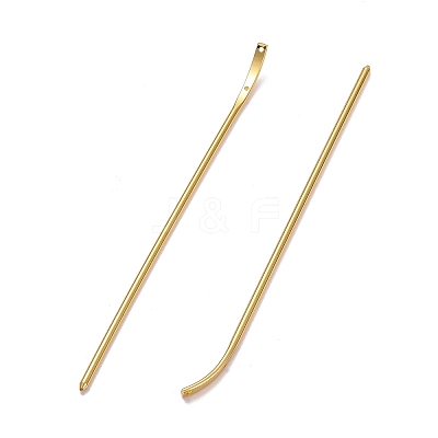 Brass Hair Stick Findings LS-KK-F830-03G-1