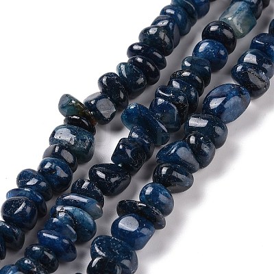 Dyed & Heated Natural Apatite Beads Strands G-G925-07B-1