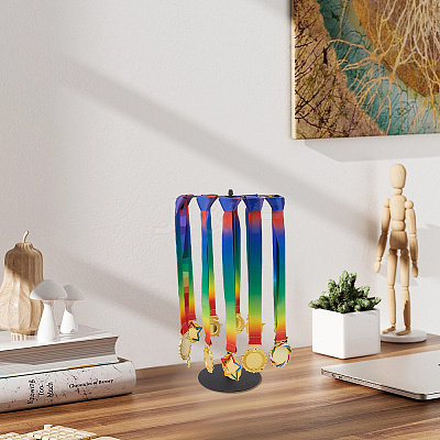 Steel Rotatable Display Riser Stands for Medals ODIS-WH0043-275-1