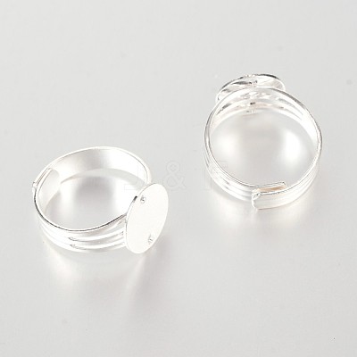 Adjustable Brass Pad Ring Base Settings KK-K112-01S-1