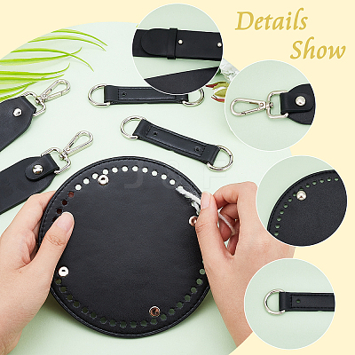 DIY PU Leather Bag Making Kits DIY-WH0308-110-1