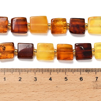 Natural Amber Beads Strands G-C260-A01-02-1