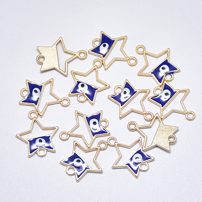 Alloy Enamel Links connectors X-ENAM-S117-05-1