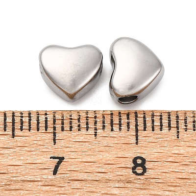 304 Stainless Steel Beads STAS-C128-04B-P-1