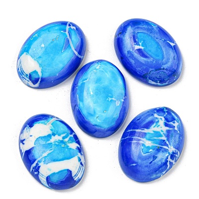 Natural Imperial Jasper Cabochons G-N342-27C-1
