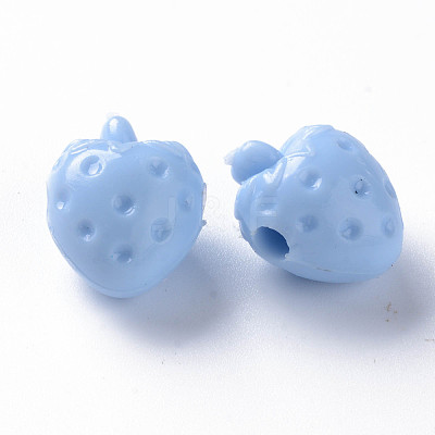 Opaque Acrylic Beads X-SACR-S306-03A-1
