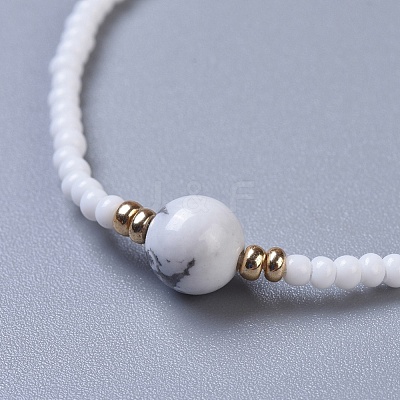 Nylon Thread Braided Beads Bracelets BJEW-JB04346-10-1