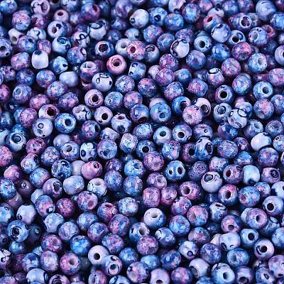 Picasso Glass Seed Beads GL-N001-01B-03-1