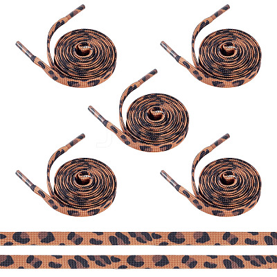 5 Pairs Polyester Cord Shoelace FIND-TA0009-64B-1