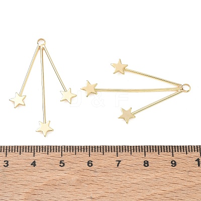 Brass Pendants KK-CBA3EDE-03G-1