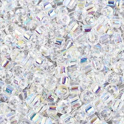 FGB Transparent Colours Glass Seed Beads SEED-Q040-07A-B01-1