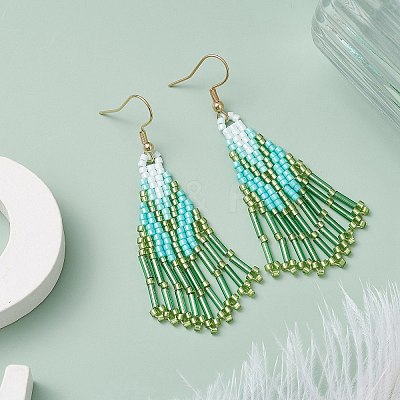 3Pair 304 Stainless Steel Boho Dangle Earrings EJEW-MZ00264-03-1