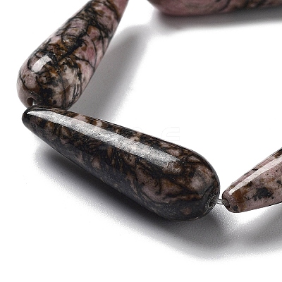 Natural Rhodonite Beads Strands G-P528-H16-01-1