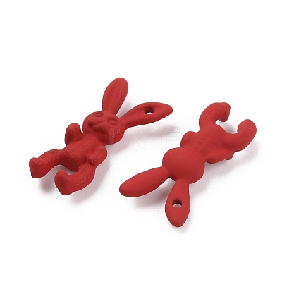 Spray Painted Alloy Pendants LS-FIND-WH0155-035A-1