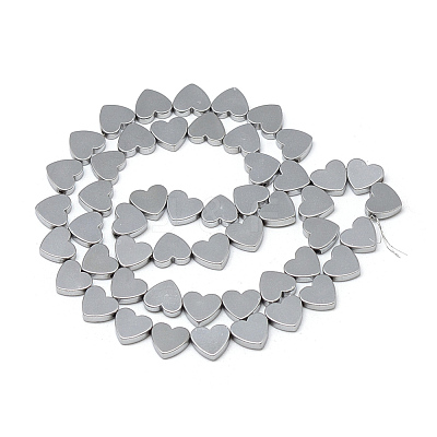 Electroplate Non-magnetic Synthetic Hematite Beads Strands X-G-T057-13H-1