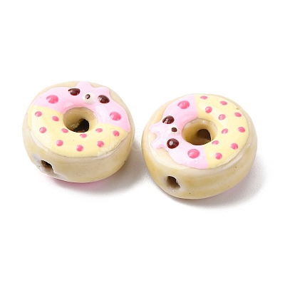 Handmade Porcelain Enamel Beads PORC-K003-09N-1
