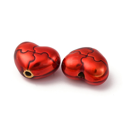 304 Stainless Steel Enamel Beads STAS-Q363-05A-G-1