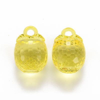 Autumn Theme Transparent Acrylic Pendants LS-TACR-T024-04B-916-1