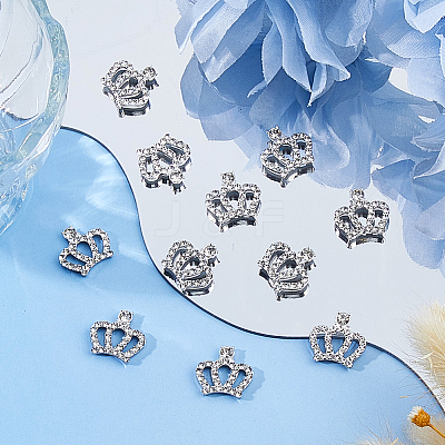 50Pcs Resin Rhinestone Cabochons RESI-DC0001-44-1