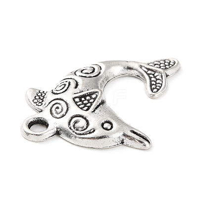Tibetan Style Alloy Pendants PALLOY-P293-082AS-1
