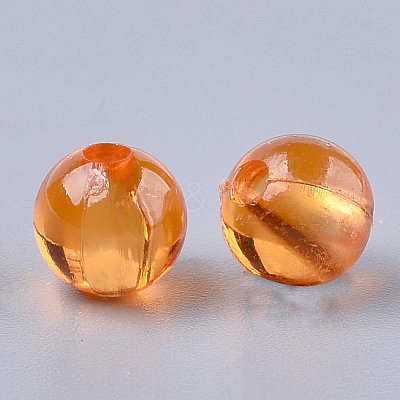 Transparent Plastic Beads KY-T005-6mm-633-1