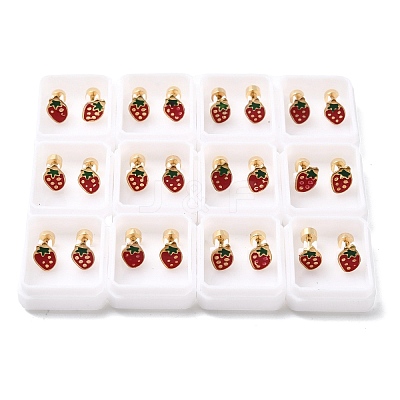 304 Stainless Steel Stud Earrings EJEW-F396-02B-G-1