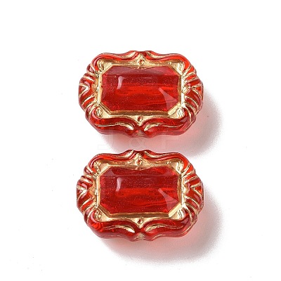 Transparent Acrylic Beads OACR-E015-11-1