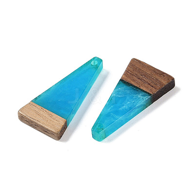 Resin & Wood Pendants WOOD-F015-03D-1