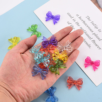 Transparent Acrylic Beads TACR-S154-56B-1