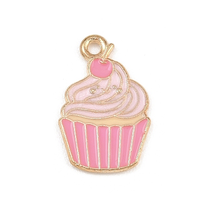 Valentine's Day Alloy Enamel Pendants X-ENAM-I084-01KCG-13-1