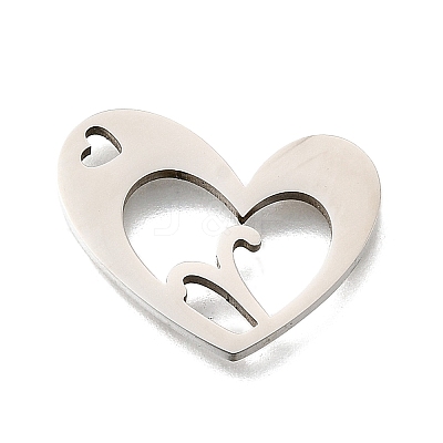 201 Stainless Steel Pendants STAS-A116-01P-01-1