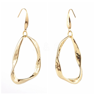 Alloy Twisted Ring Dangle Earring Sets EJEW-JE04503-1