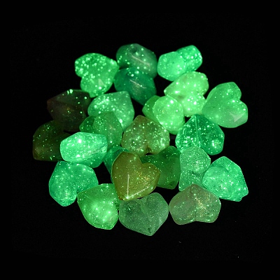 Luminous Transparent Acrylic Beads LACR-S001-14A-1