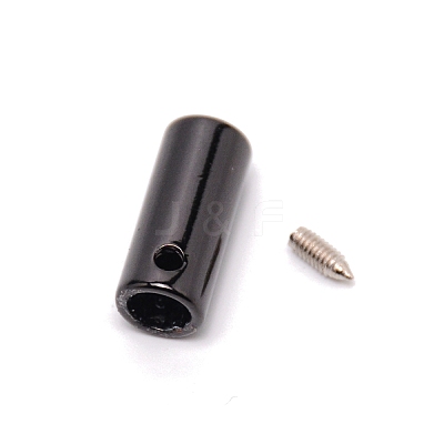 Zinc Alloy Cord Ends FIND-WH0091-24C-B-1