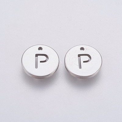 Non-Tarnish 304 Stainless Steel Charms STAS-P212-15P-11-1