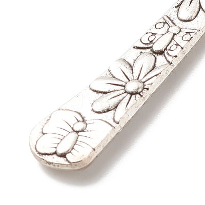 Tibetan Style Alloy Bookmarks AJEW-JK00182-03-1
