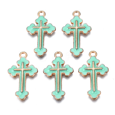 Alloy Enamel Pendants LS-ENAM-S121-059E-1