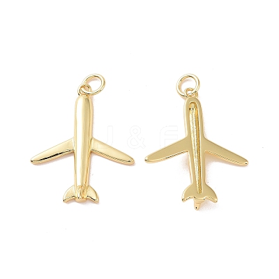 Rack Plating Brass Pendants KK-C004-06G-1