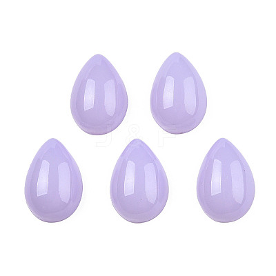 Opaque Resin Cabochons RESI-N022-08A-1