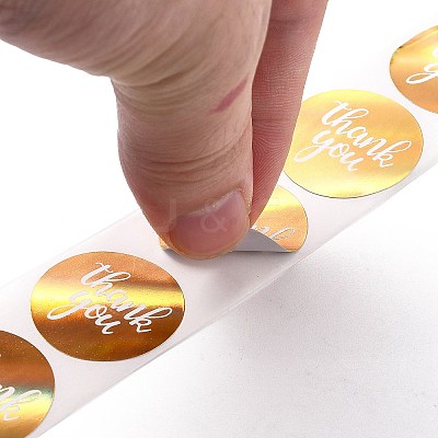 Thank you Stickers Roll LS-DIY-B045-16D-1