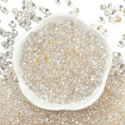6/0 Spray Paint Fringe Glass Seed Beads SEED-H003-11B-1
