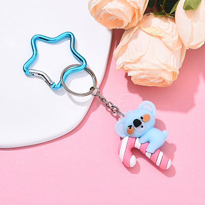 PVC Plastic Keychains KEYC-YW00197-03-1