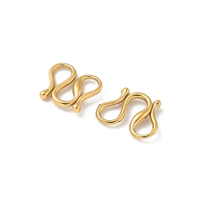 304 Stainless Steel S-Hook Clasps STAS-L300-003A-G-1