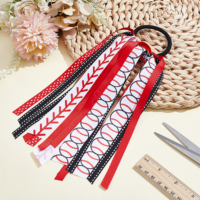 Polyester Hair Ties OHAR-WH0033-005A-1
