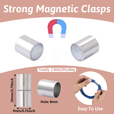 Brass Magnetic Clasps KK-TAC0002-16C-1