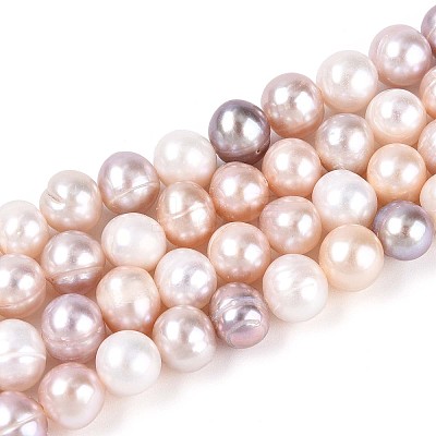Natural Cultured Freshwater Pearl Beads Strands PEAR-T006-26-1